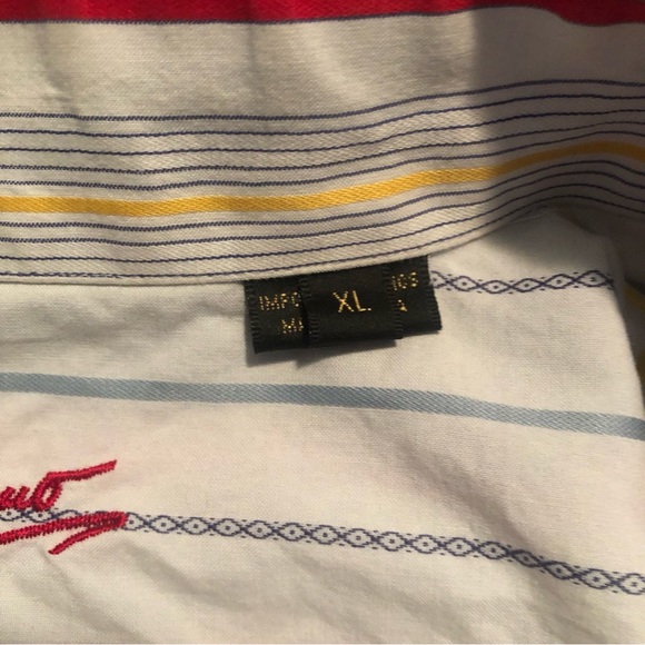 Men’s Long Sleeve Button Down Shirt with nice contrasting stripes. - Picture 11 of 11